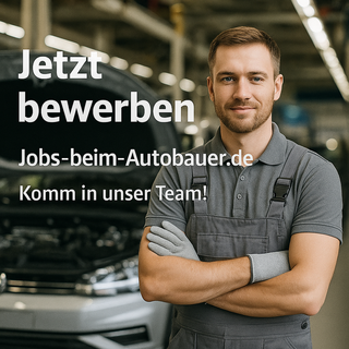 Jetzt bewerben über Jobs beim Autobauer